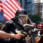 Heavily Armed QAnon and Trump supporters shut down vaccine site at Dodger’s Stadium